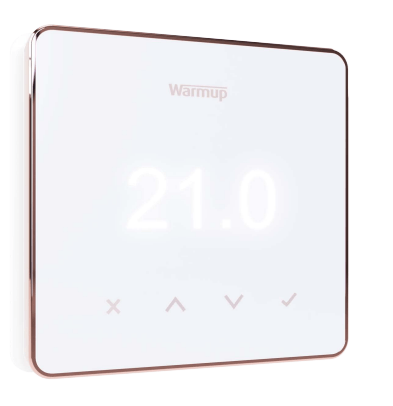 Warmup ELM-01-WH-RG ELEMENT WiFi Underfloor Heating controller Light - Warmup - Falcon Electrical UK
