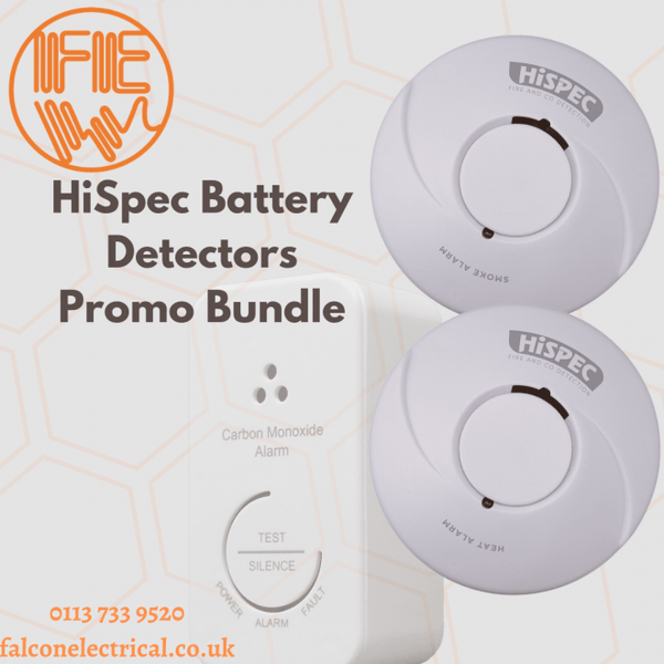 HISPEC BUNDLE 1 {5 x Battery Smoke + 2 x Battery Heat} - HiSpec - Falcon Electrical UK