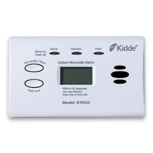 Kidde K7CO Battery Powered Carbon Monoxide Alarm - Kidde - Falcon Electrical UK