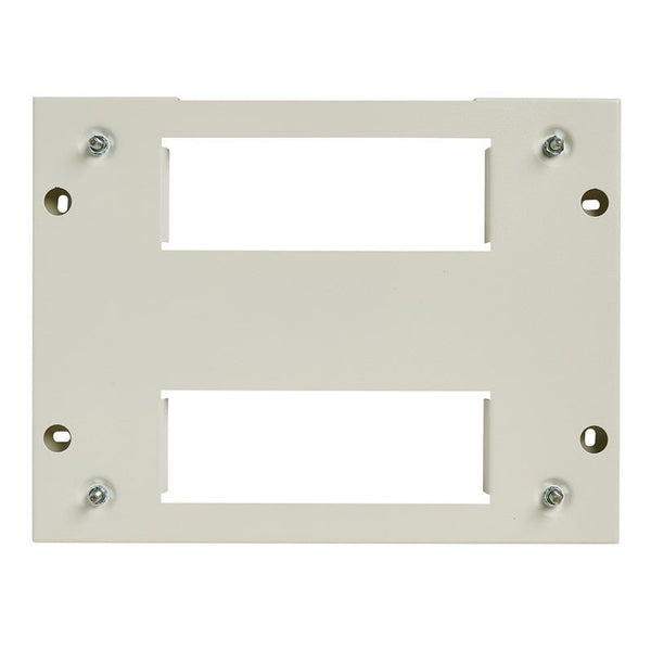 Crabtree MNSPE6584-4NR Metal Pattress 15-16 Module 343mm North-South Entry - Crabtree - Falcon Electrical UK