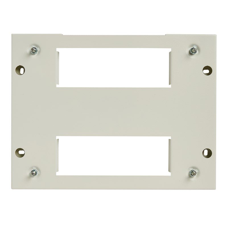 Crabtree MNSPE6584-4NR Metal Pattress 15-16 Module 343mm North-South Entry - Crabtree - Falcon Electrical UK