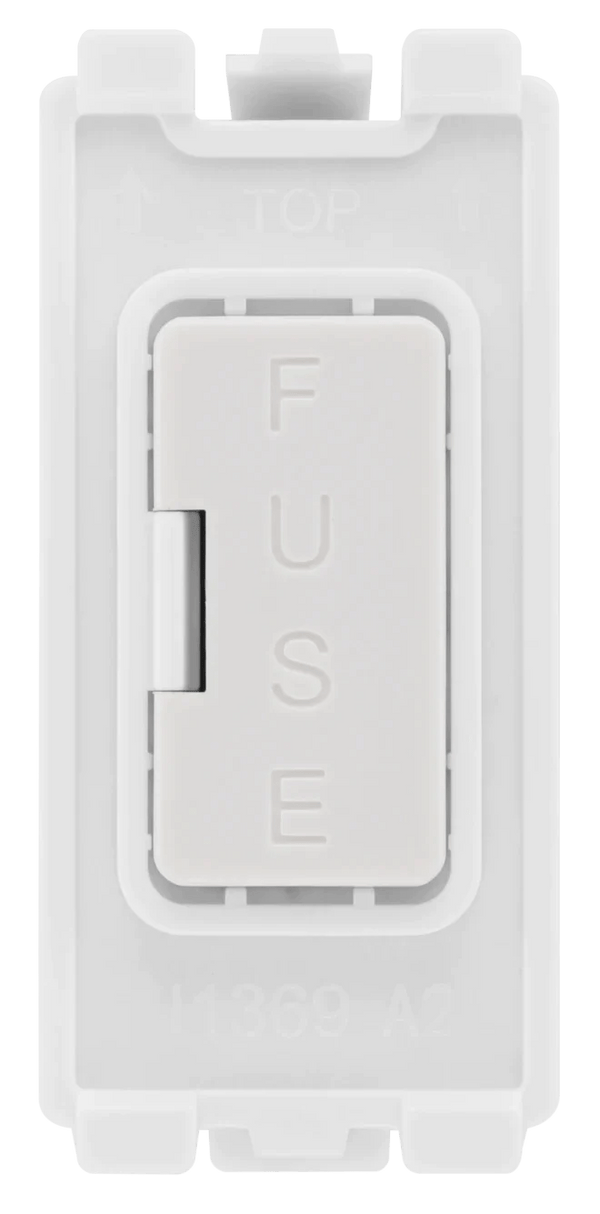 BG RFUSE 13A Grid White Fuse Holder - BG - Falcon Electrical UK