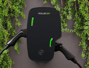 ROLEC3030B Rolec Zura Smart Dual Socket 7.4Kw TruePEN 4G / Wi-Fi EV Charger - Falcon Electrical UK - Falcon Electrical UK