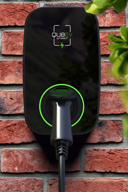 Rolec EVON0105 QUBEV Smart Type 2 5M Tethered 32A (22kW) EV Charger - Rolec - Falcon Electrical UK
