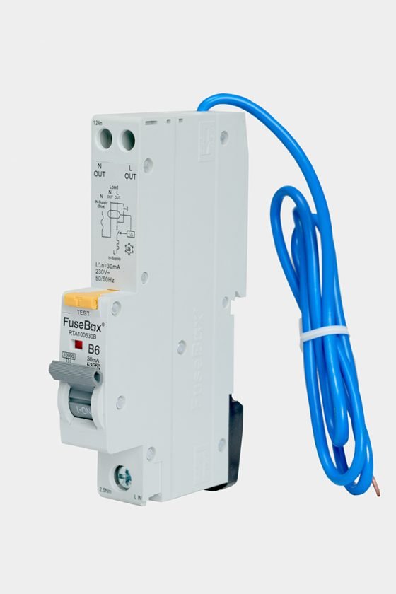 Fusebox RTA100630B 3 Phase,RCBO, 6A 30mA 10kA Type A Curve B - Fusebox ...