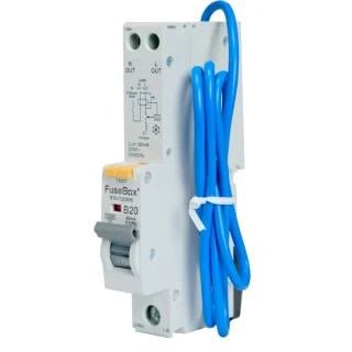 Fusebox RTA102530B 3 Phase,RCBO, 25A 30mA 10kA Type A Curve B - Fusebox - Falcon Electrical UK