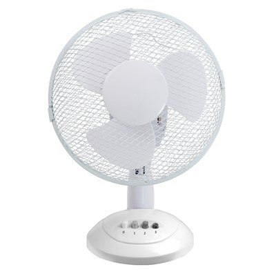 CED Electrical TF12N 12" 35W 3 SPEED WHITE TABLE FAN - CED Electrical - Falcon Electrical UK