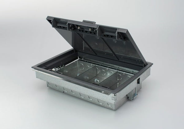 Tass TFB3/76 CAVITY 3 COMPARTMENT BOX (76mm) EMPTY - Tass - Falcon Electrical UK