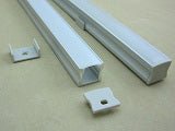 A1715 3m Length, Standard Aluminium Profile for LED Strip Light - Mixed Supply - Falcon Electrical UK