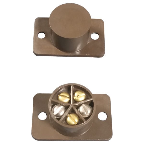 Knights A40B 5 Screw Single Reed Flush Door Contact - Knights - Falcon Electrical UK
