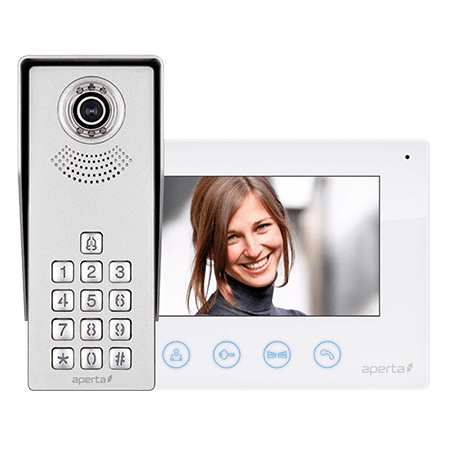 ESP APKITKP Video Door Entry System with Keypad and Colour Display - ESP - Falcon Electrical UK