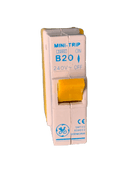 GE B20 20A, 6kA, Single Pole Type B MCB (639003) - GE - Falcon Electrical UK