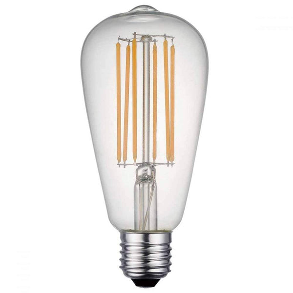 Squirrel Cage LED Filament Lamp, 4W, 2700K (B ST64-A E27) - Mixed - Falcon Electrical UK
