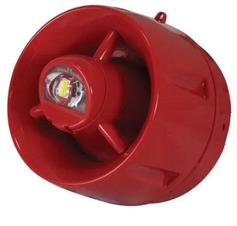 C-Tec BF433A-CX-SR Hi-Output W-2.4-8.2 Wall VAD c-w 103dB(A) Sounder (shallow base) - CTEC - Falcon Electrical UK