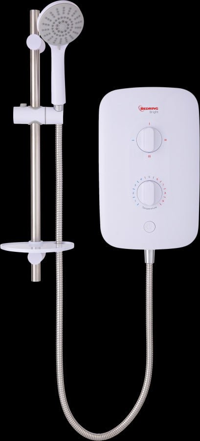 Redring Bright Multi-Connection Electric Shower 8.5kW (RBS8) - Redring - Falcon Electrical UK