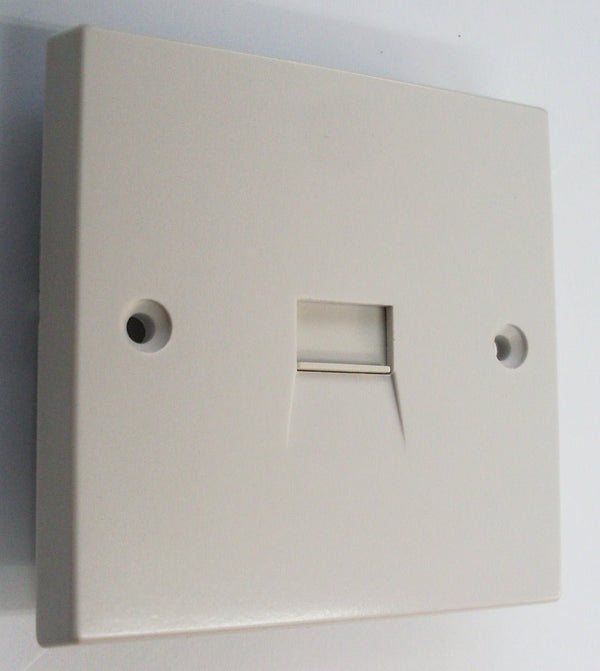 Quadrant XL Flush Master Single Telephone Socket - BT1M - Quadrant - Falcon Electrical UK