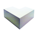 FEA6 40x40mm PVC External Angle for Mini-Trunking - Mixed Supply - Falcon Electrical UK