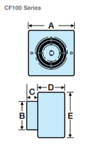 Manrose CF100T -100mm centrifugal bathroom fan -adjustable over run timer - Manrose - Falcon Electrical UK
