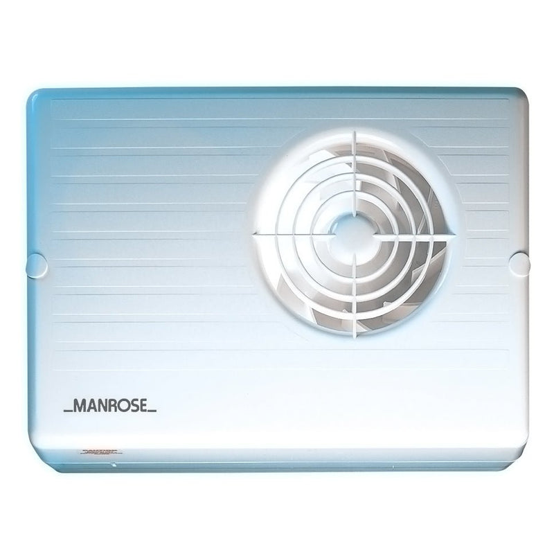 Manrose CF200H -100mm centrifugal bathroom fan -high pressure -humidity - Manrose - Falcon Electrical UK