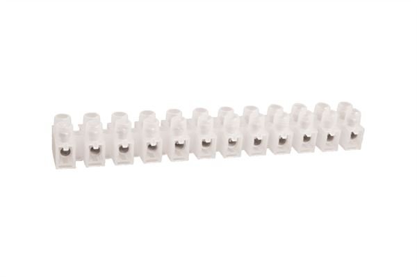 SC15 12 Way 15A Polythene Connector Strip - Mixed Supply - Falcon Electrical UK