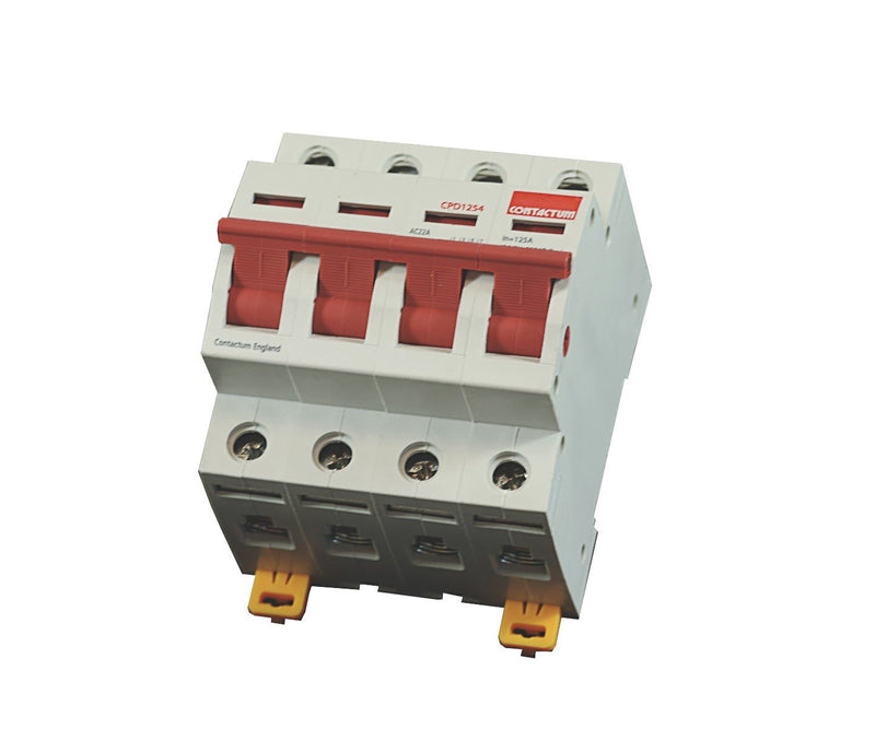 Contactum 125A 4P Isolator - CPD1254