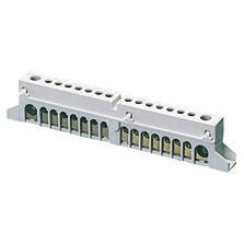 Gewiss GW40401 (1X35) + (7X10) Terminal Block for Enclosures - Gewiss - Falcon Electrical UK