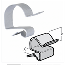Britclips CR412  Cable Run Clip 4-7mm Flange(Pack Size 25) - Walraven - Britclips - Falcon Electrical UK