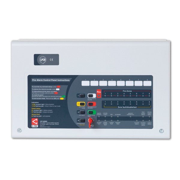 C-TEC CFP760 CFP 8 Zone Repeater Panel - CTEC - Falcon Electrical UK