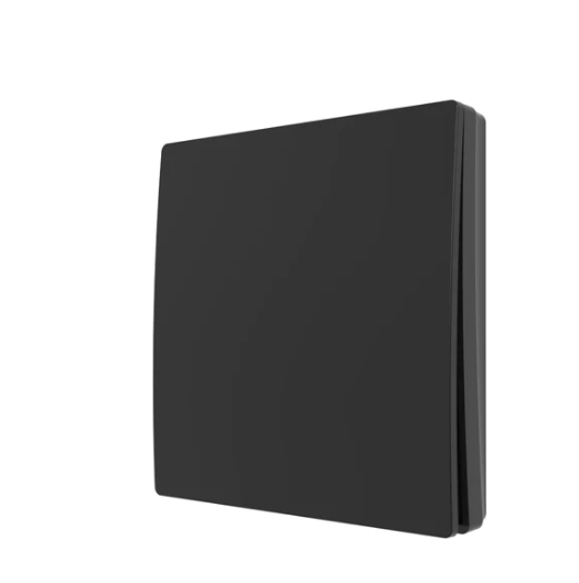 Forum Lighting CUL-40032 1 Gang Kinetic Push Switch In Matt Black IP42 - Forum Lighting - Falcon Electrical UK