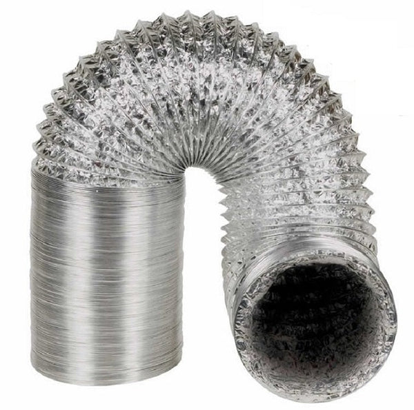 125mm (5 Inch) Diameter Aluminium Ducting- 10M Length - Manrose - Falcon Electrical UK