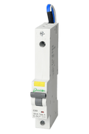 Danson E-DLYC4150 50A Compact Single Pole RCBO, C-Curve, 30mA, A-Type - Danson - Falcon Electrical UK