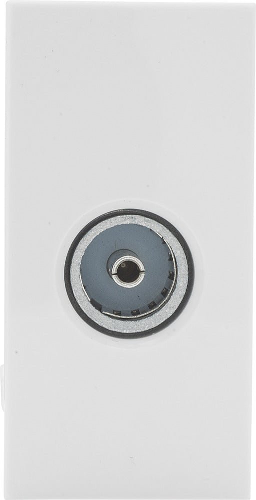 Euro Module Inserts BG EMTVFW Nexus White Moulded Euro Module IEC Insert Module - Female ...
