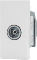 BG EMTVFW Nexus White Moulded Euro Module IEC Insert Module - Female (Return) - BG - Falcon Electrical UK