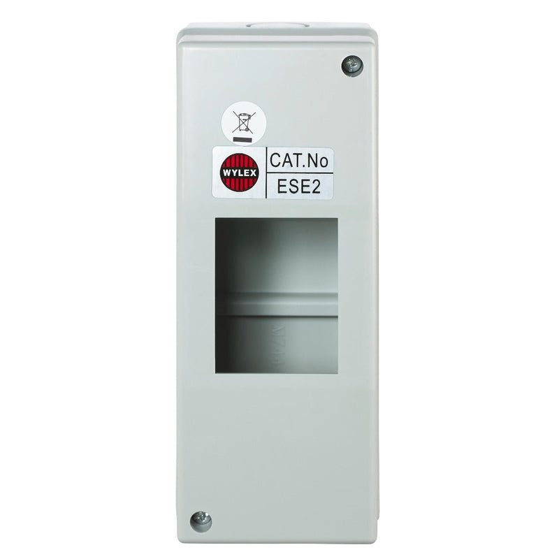 Wylex ESE2 IP40 2 Module Insulated Enclosure - Wylex - Falcon Electrical UK