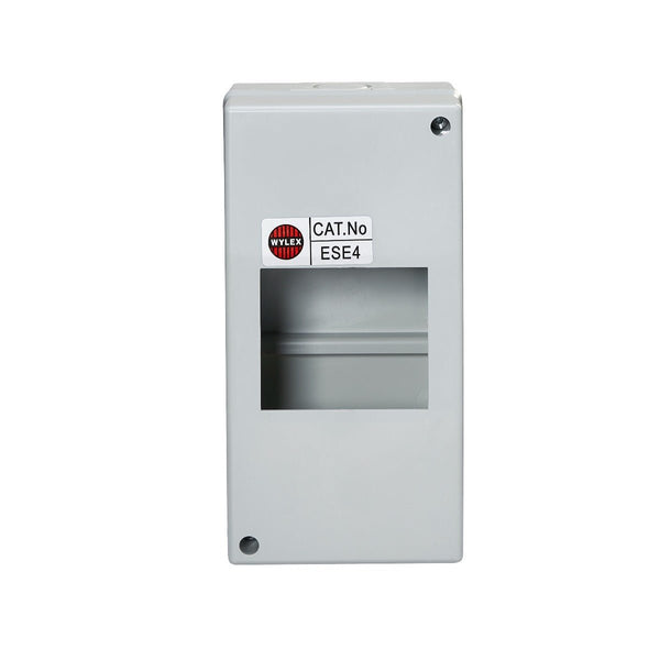 Wylex ESE4 IP20 4 Module Insulated Enclosure with Earth Connection Link - Wylex - Falcon Electrical UK