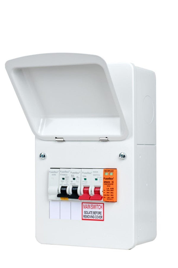 Fusebox EV32AX 32A Type A (RCBO) EV Charger Distribution Boards - Fusebox - Falcon Electrical UK