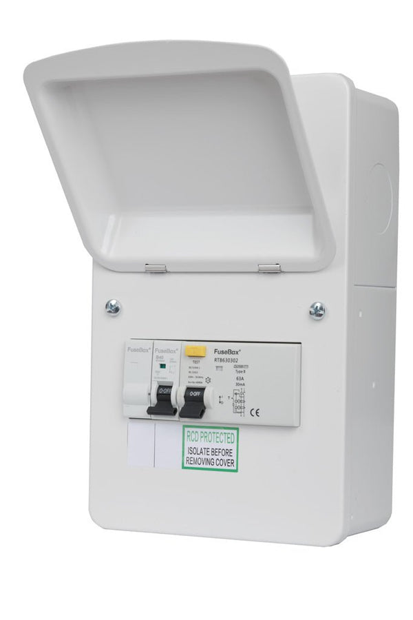 Fusebox EV40B 40A Type B (RCD) EV Charger Distribution Boards - Fusebox - Falcon Electrical UK