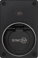 BG EVCP-7KW-S-1PH32A GSM BLACK BG-SyncEV Domestic EV Car Charger WiFi Compact - BG - Falcon Electrical UK