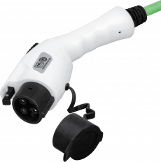 BG EVCP1135SL 3 pin UK plug to Type 1 plug Mode-2 EV charger, 5 metre cable - BG - Falcon Electrical UK