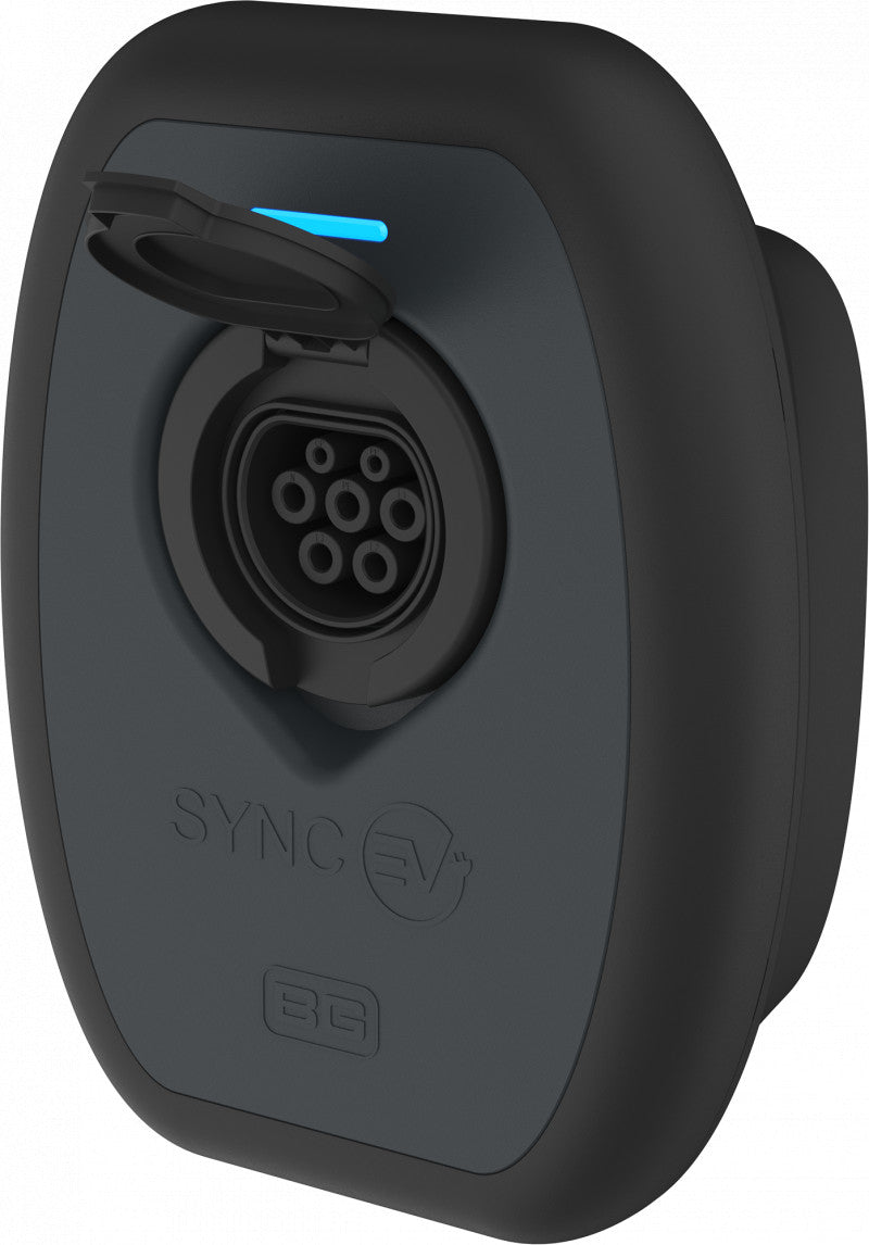 BG SyncEV EVS7G-02 Socket Smart EV Charger - BG - Falcon Electrical UK