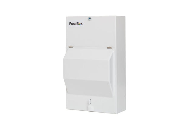 Fusebox F1004E 4 Module Enclosure - Fusebox - Falcon Electrical UK