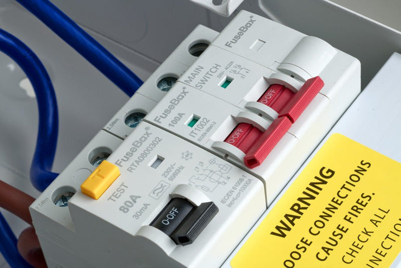 Fusebox F2011DA 7 Way, Dual 80A RCD Consumer Unit (Type A) - Fusebox - Falcon Electrical UK