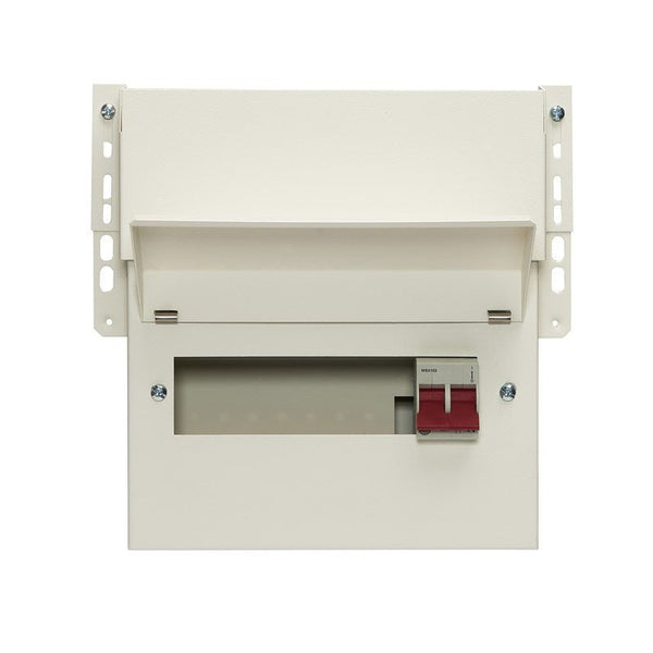 wylex FALNM806L 8 Way Meter Cabinet Consumer Unit Main Switch 100A - Wylex - Falcon Electrical UK