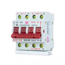 Fusebox SCO125SWB 125A Changeover Switch and Busbar (DIN Rail mounting) - Fusebox - Falcon Electrical UK
