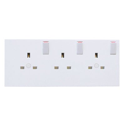 Greenbrook GB223W-C 2 TO 3 Gang Socket Converter - Greenbrook - Falcon Electrical UK