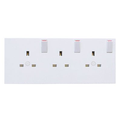 Greenbrook GB223W-C 2 TO 3 Gang Socket Converter - Greenbrook - Falcon Electrical UK