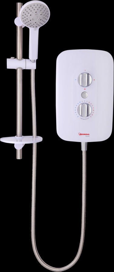 Redring Glow Phased Shutdown Electric Shower 8.5KW (RGS8) - Redring - Falcon Electrical UK