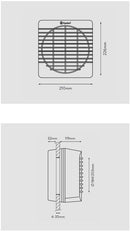 Xpelair GXC6 EC Kitchen Fan with Pullcord