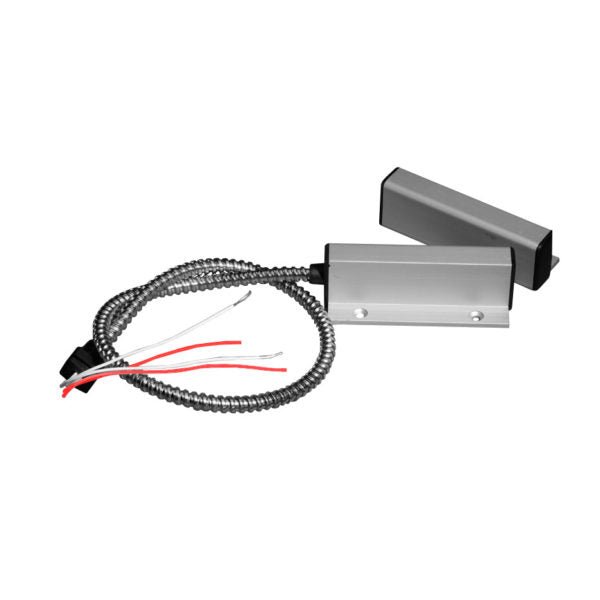 Knights H10A Aluminium Angle Door Contact, Single Reed, 4-Wire, 500mm - Knights - Falcon Electrical UK