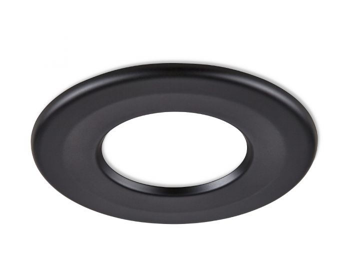 Collingwood RB359BLK 90mm Black Round Bezel for Recessed Downlights ...